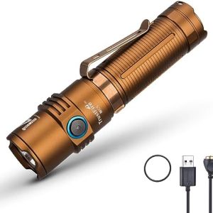 TrustFire MC5 LED Taschenlampe 3300 Lumen - Aufladbar, IP68 Wasserdicht für Camping und Notfälle