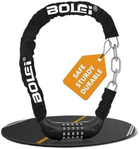 ClimeCo Fahrradschloss mit 5-stelligem Zahlencode – Sicherheit für Fahrrad, E-Bike & mehr!