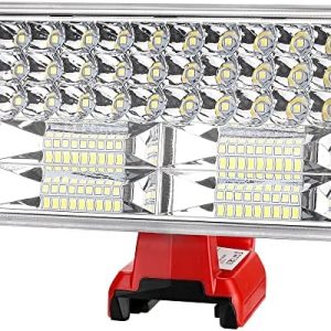 YEX-BUR 30W LED-Taschenlampe mit 3300 Lumen – Superhelle Handlampe für Outdoor-Camping Abenteuer